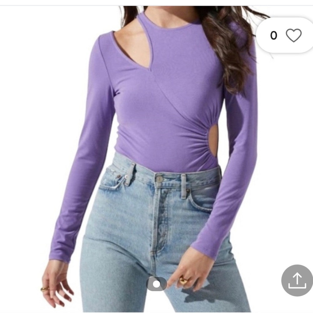 Never Been Worn Lavender Bodysuit